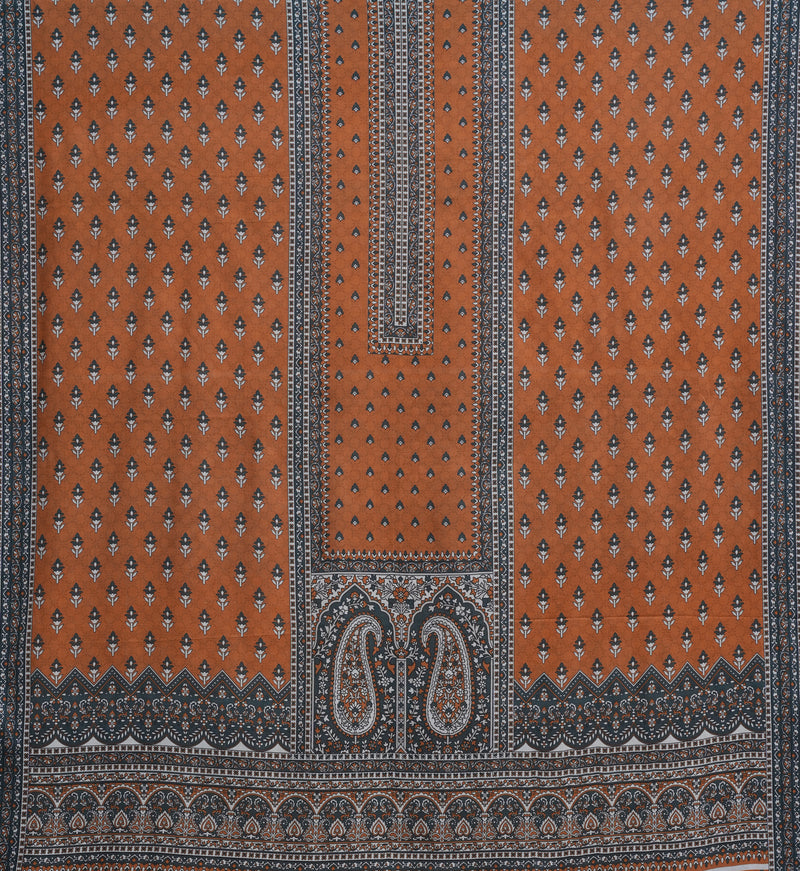 3-Piece Printed Suit - HUR-0001108